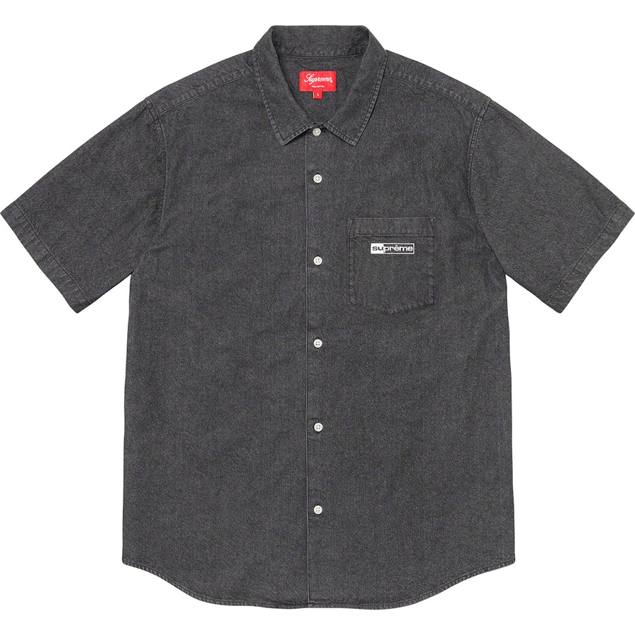 Supreme Invert Denim S/S Shirt Black - Novelship