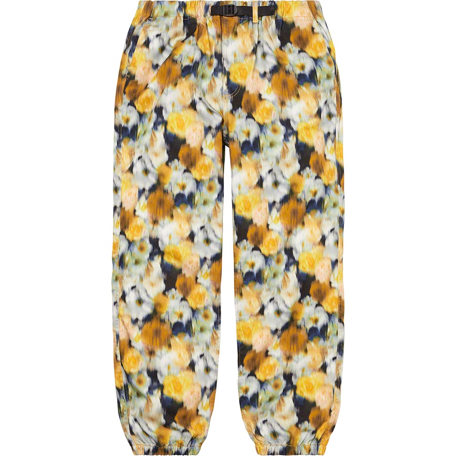 Supreme Liberty Floral Belted Pant Yellow