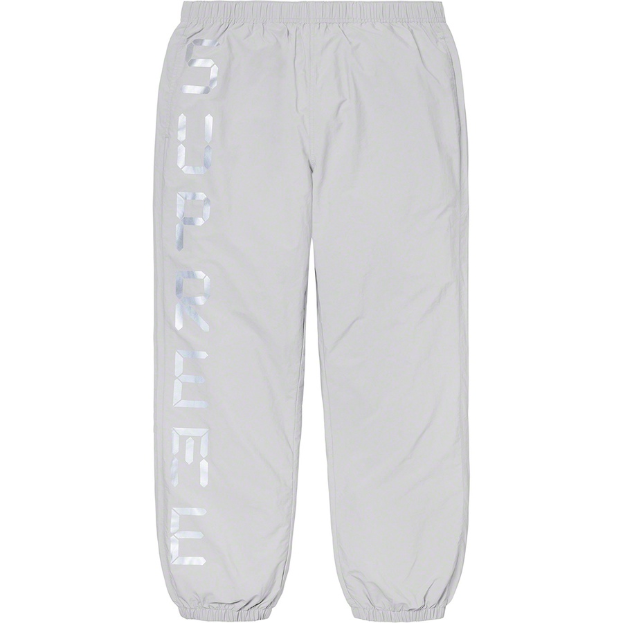 Supreme Digital Logo Track Pant Silver - Novelship