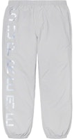 Supreme Digital Logo Track Pant Silver