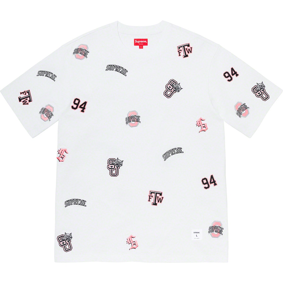 supreme university s/s top