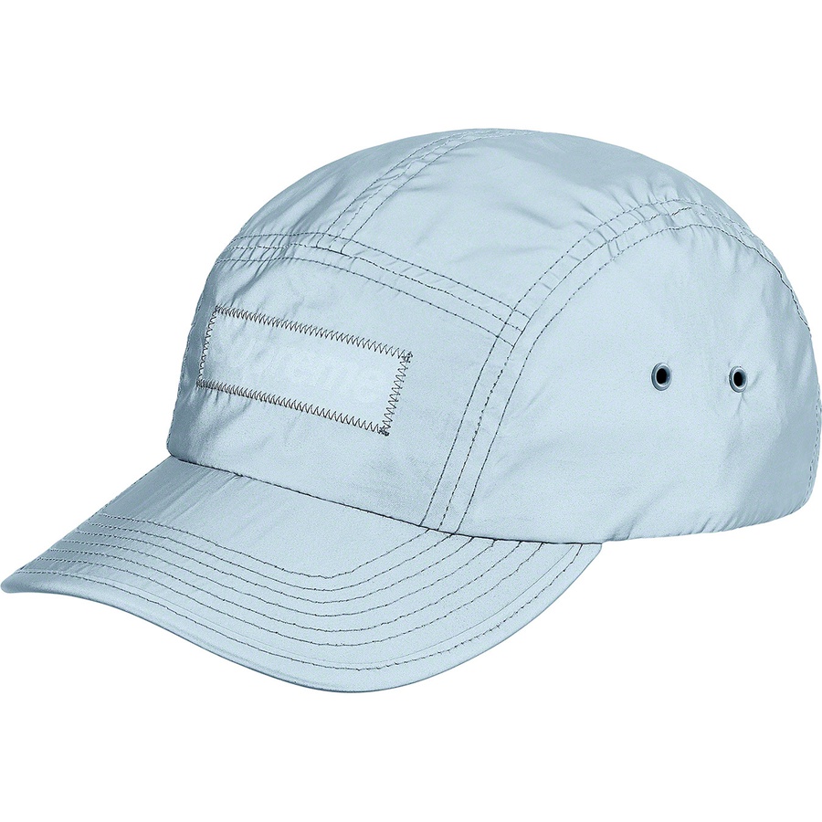 Supreme Reflective Camp Cap (SS20) Blue - Novelship