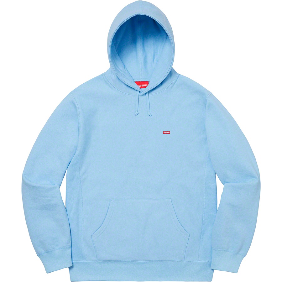 Supreme Small Box Hooded Sweatshirt Ice Blue - Novelship