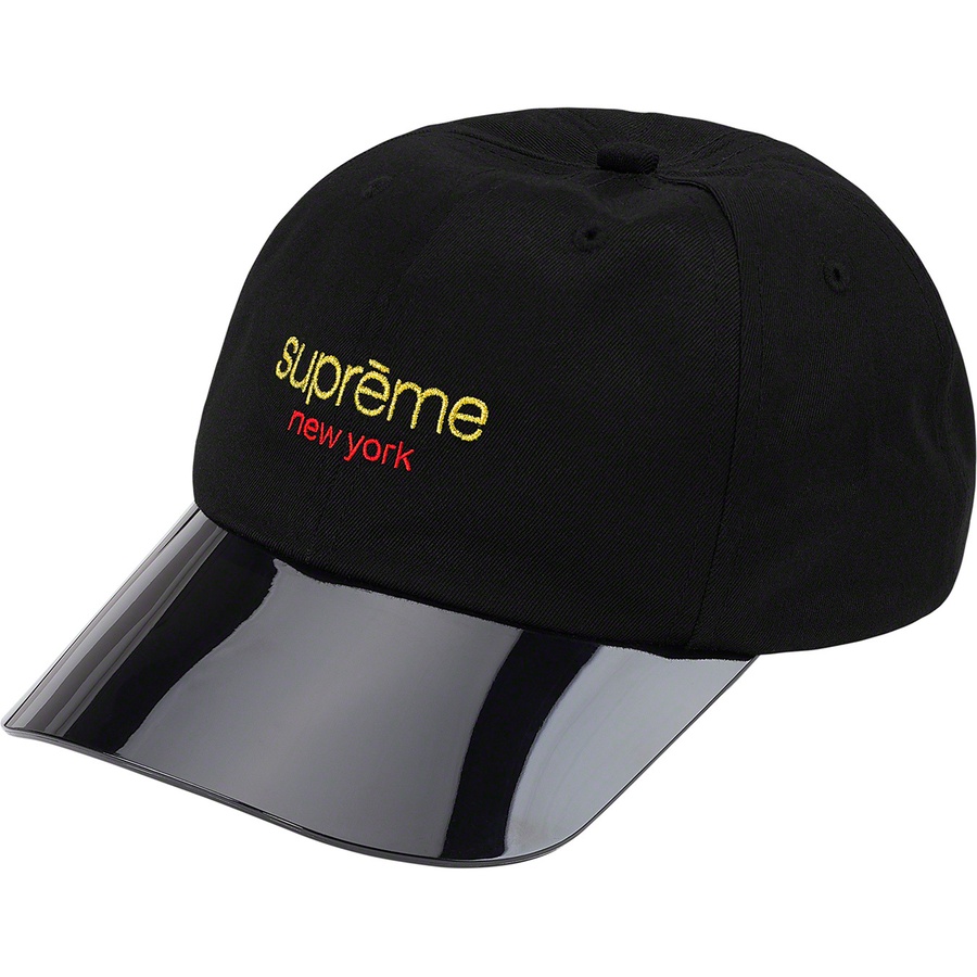 Supreme Acrylic Visor 6‑Panel Black