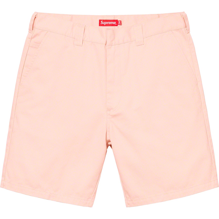 Supreme Work Short SS20 Pale Pink Novelship