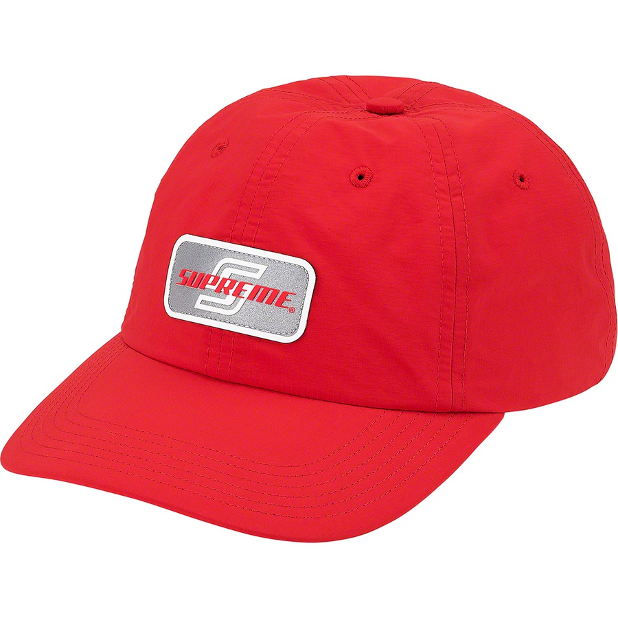 Supreme Reflective Patch 6‑Panel Red - Novelship