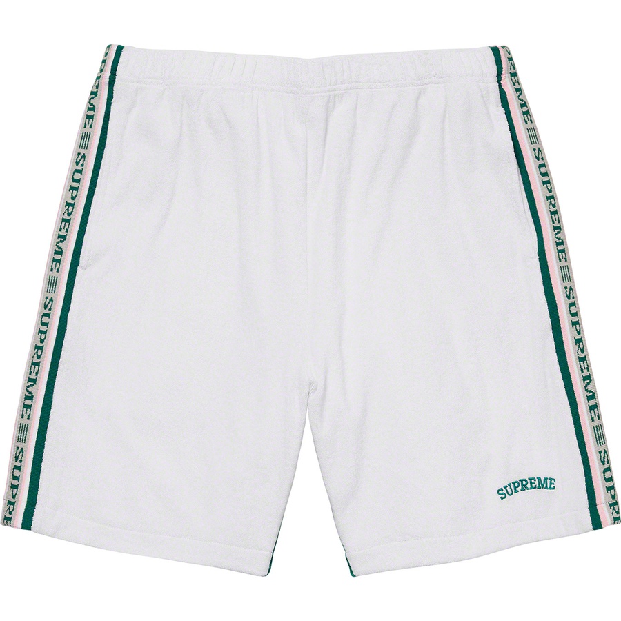 Supreme Terry Short White - Novelship