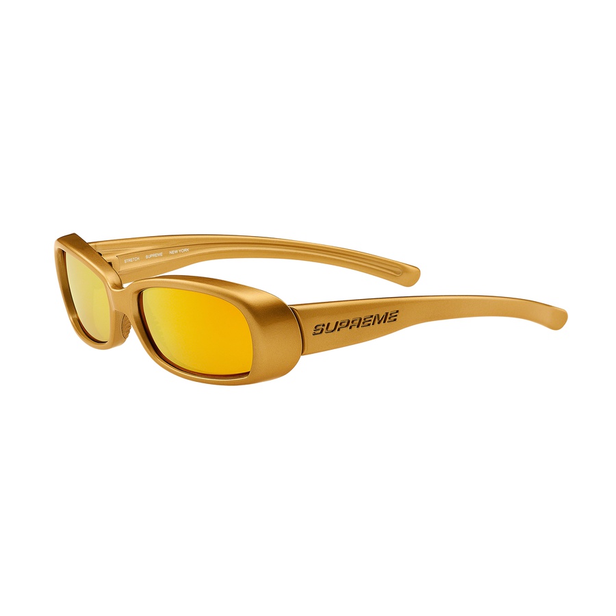 Supreme Stretch Sunglasses Gold - Novelship