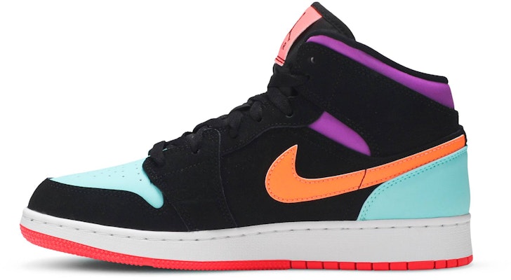 Air jordan 1 mid gs candy grade school Clearance