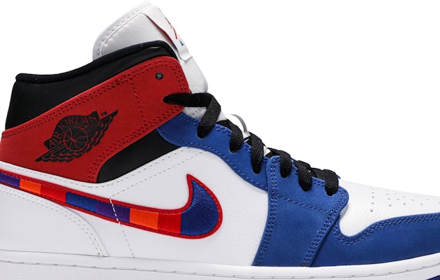 Air Jordan 1 Mid 'Multicolored Swoosh' - 852542-146 - Novelship
