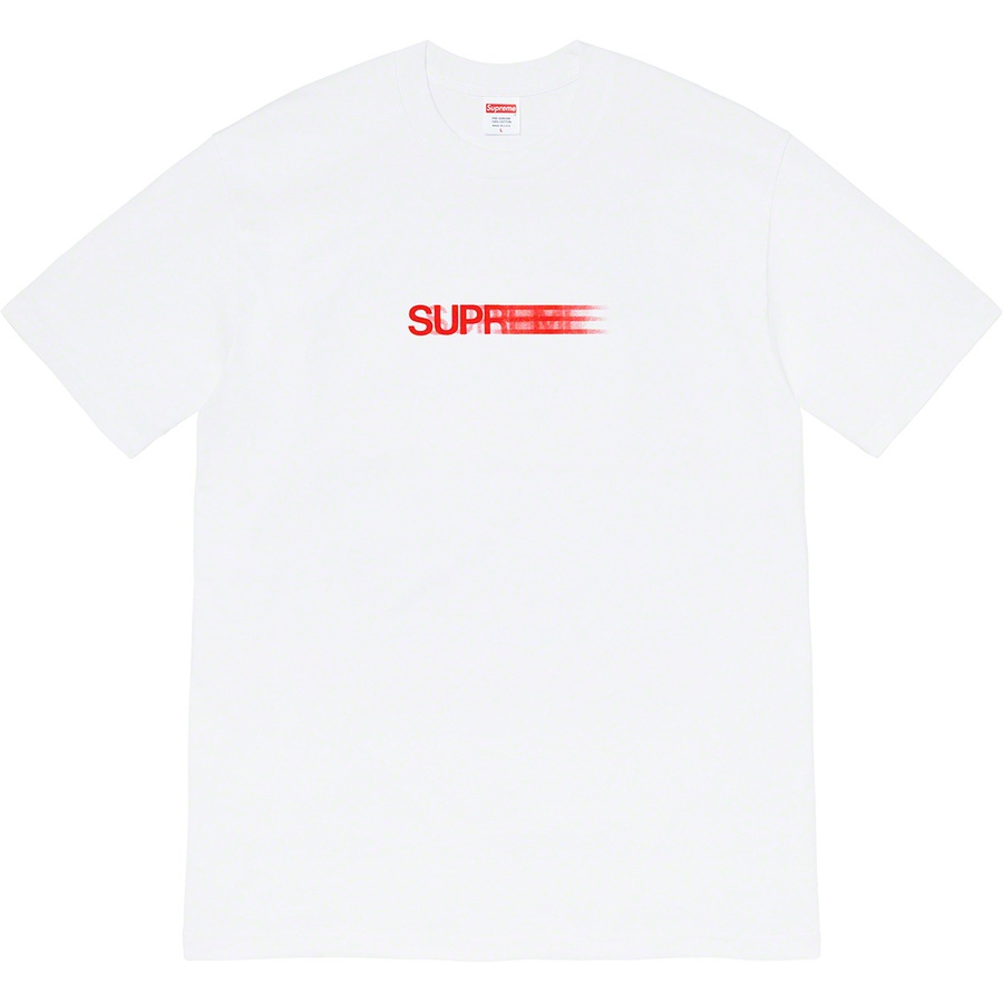 Supreme Motion Logo Tee (SS20) White - Novelship