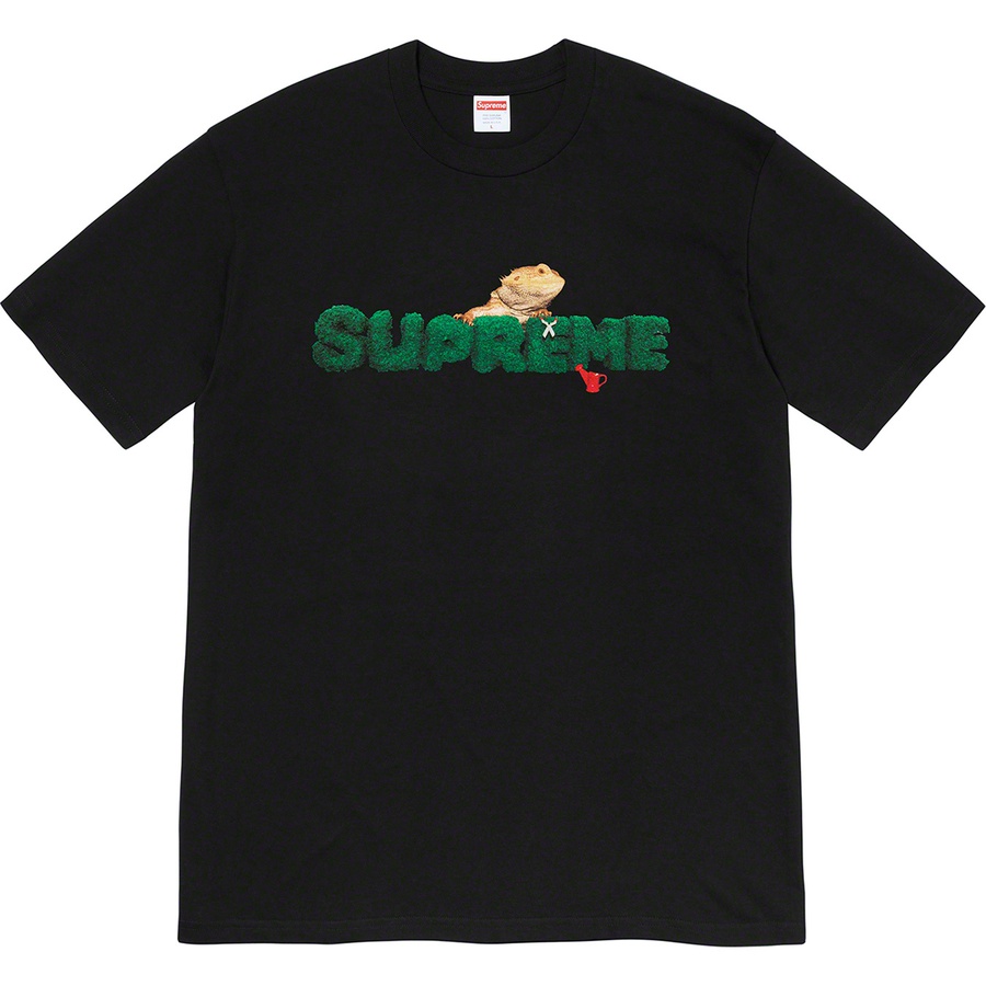 メンズsupreme lizard tee black large - Tシャツ/カットソー(半袖/袖なし)
