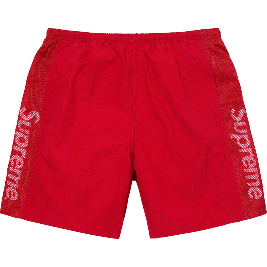 Supreme Mesh Panel Water Short Red - Novelship