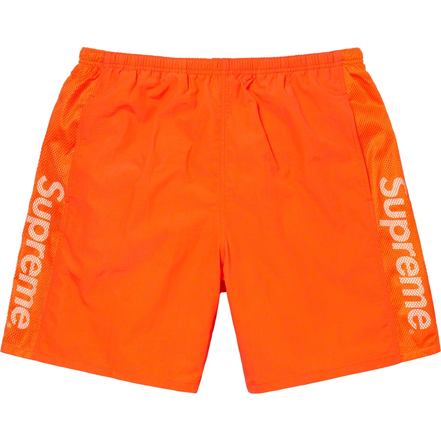 Supreme Mesh Panel Water Short Orange - Novelship