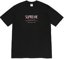 Supreme Anno Domini Tee Black Supreme Anno Domini Tee Black