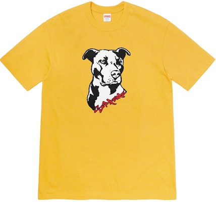 Supreme Pitbull Tee Acid Yellow Buy Supreme Pitbull Tee Acid Yellow