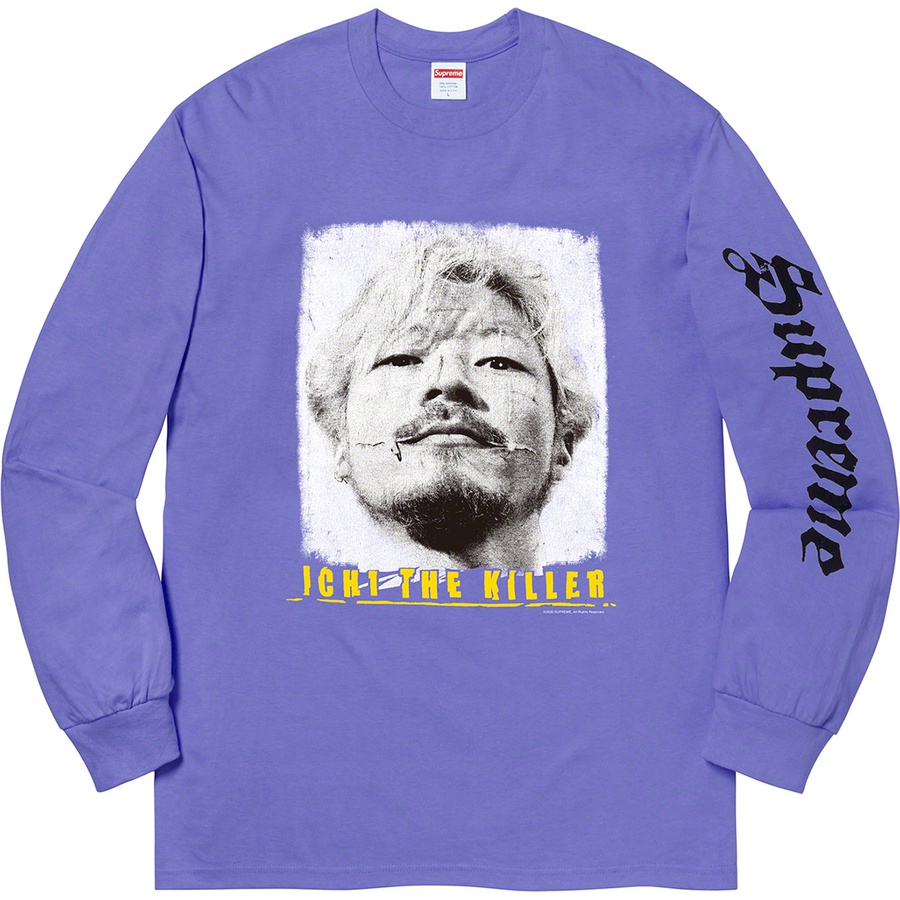 Supreme Ichi The Killer L/S Tee L 紫シュプリーム - Tシャツ