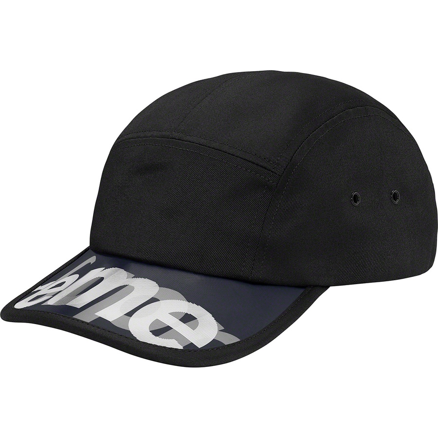 Supreme Lenticular Visor Camp Cap Black