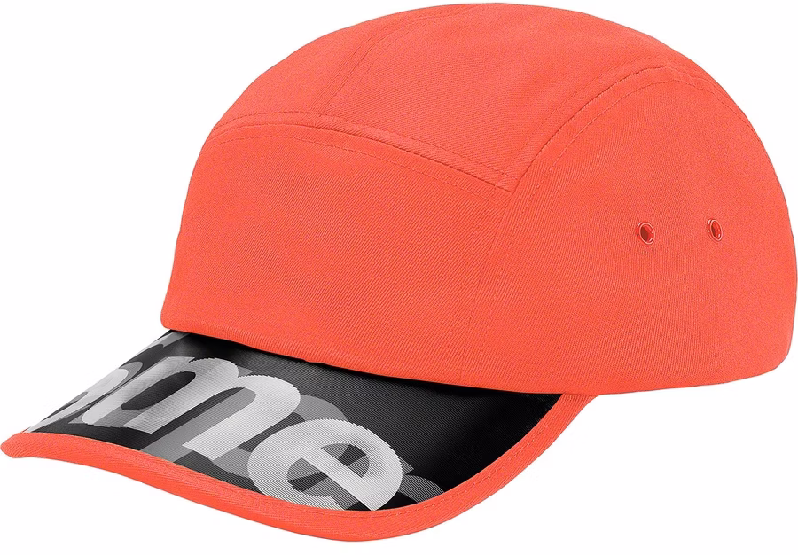 supreme-lenticular-visor-camp-cap-neon-orange