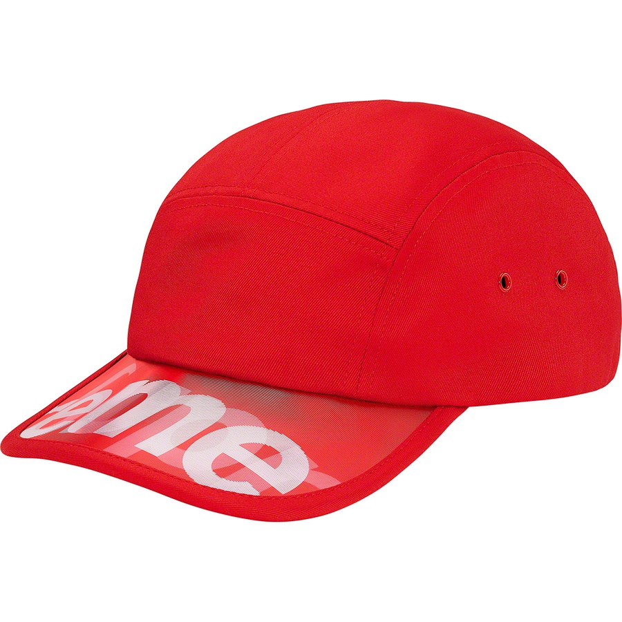 Supreme Lenticular Visor Camp Cap Red - Novelship