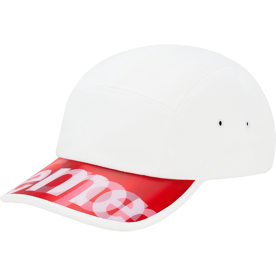 Supreme Lenticular Visor Camp Cap White - Novelship