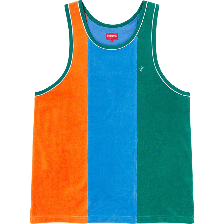 Supreme Velour Tank Top Green - Novelship