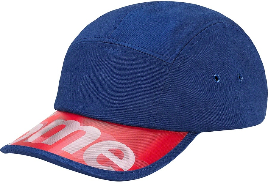 supreme-lenticular-visor-camp-cap-blue