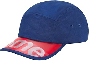 Supreme Lenticular Visor Camp Cap Blue
