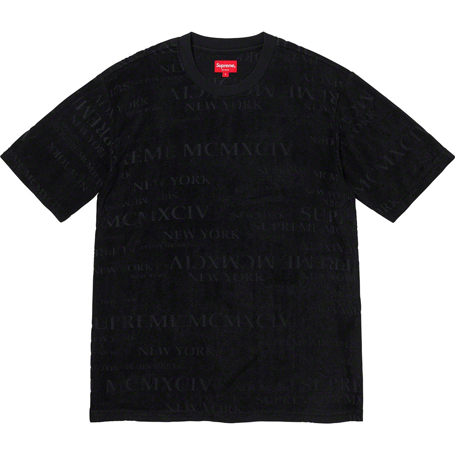 低価最安値MCMXCIV Terry S/S Top XLサイズ Tシャツ/カットソー(半袖/袖なし)