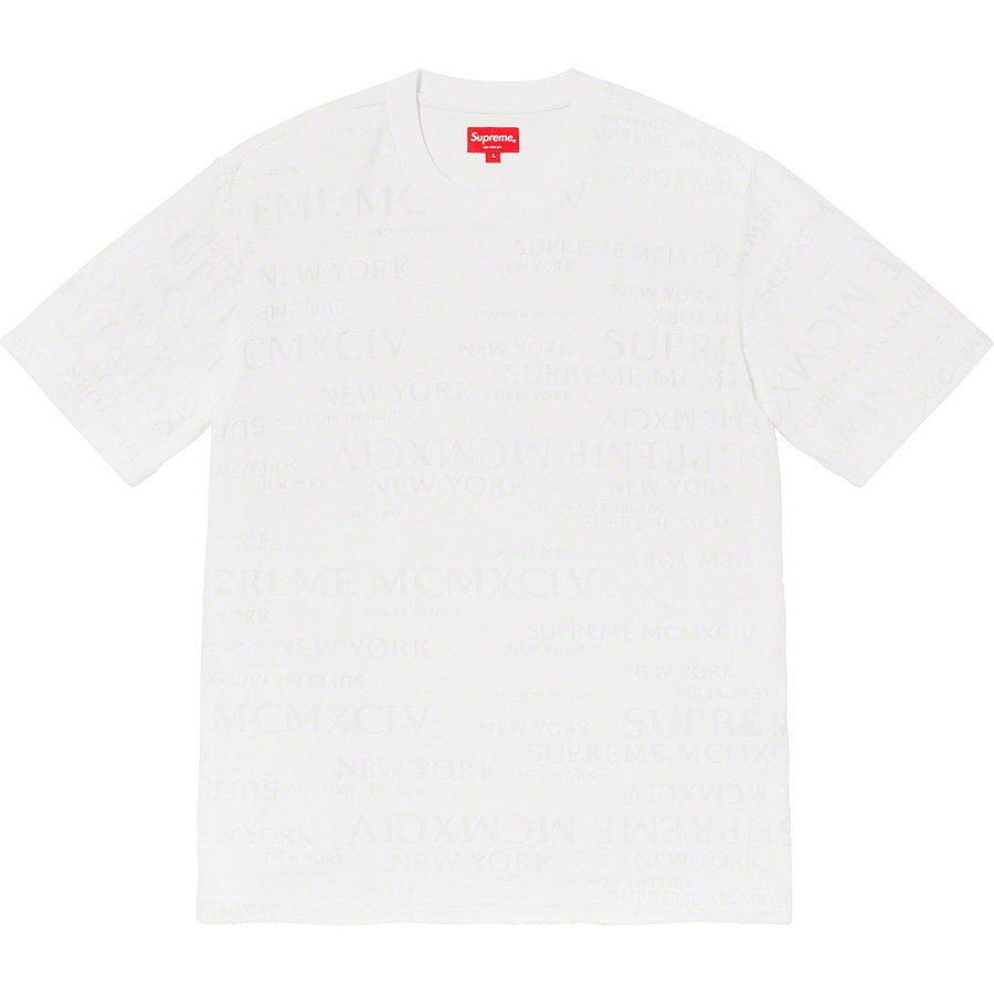 Supreme MCMXCIV Terry S/S Top White - Novelship