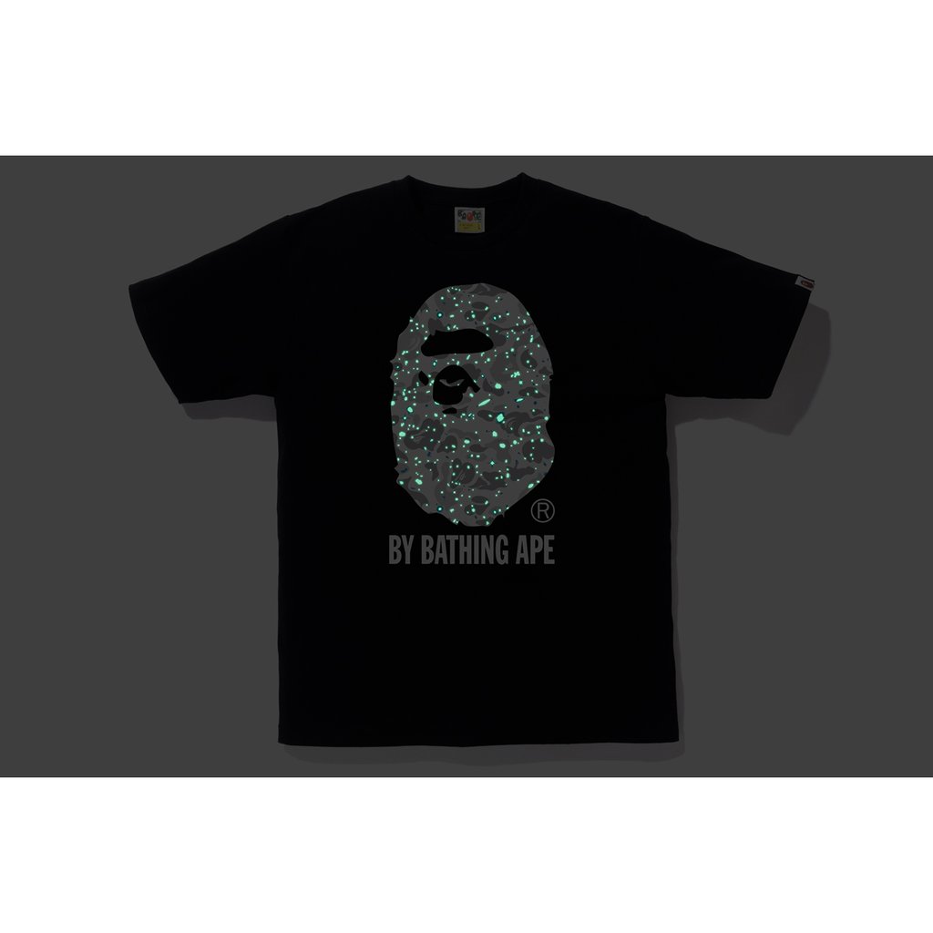 BAPE Space Camo By Bathing Tee Black - Novelship