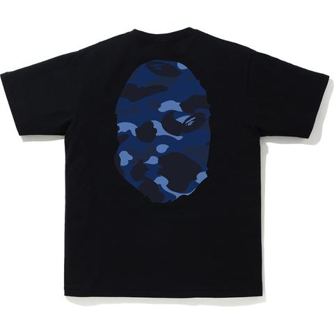 BAPE Color Camo Big Ape Head Tee Black/Navy 圖 2