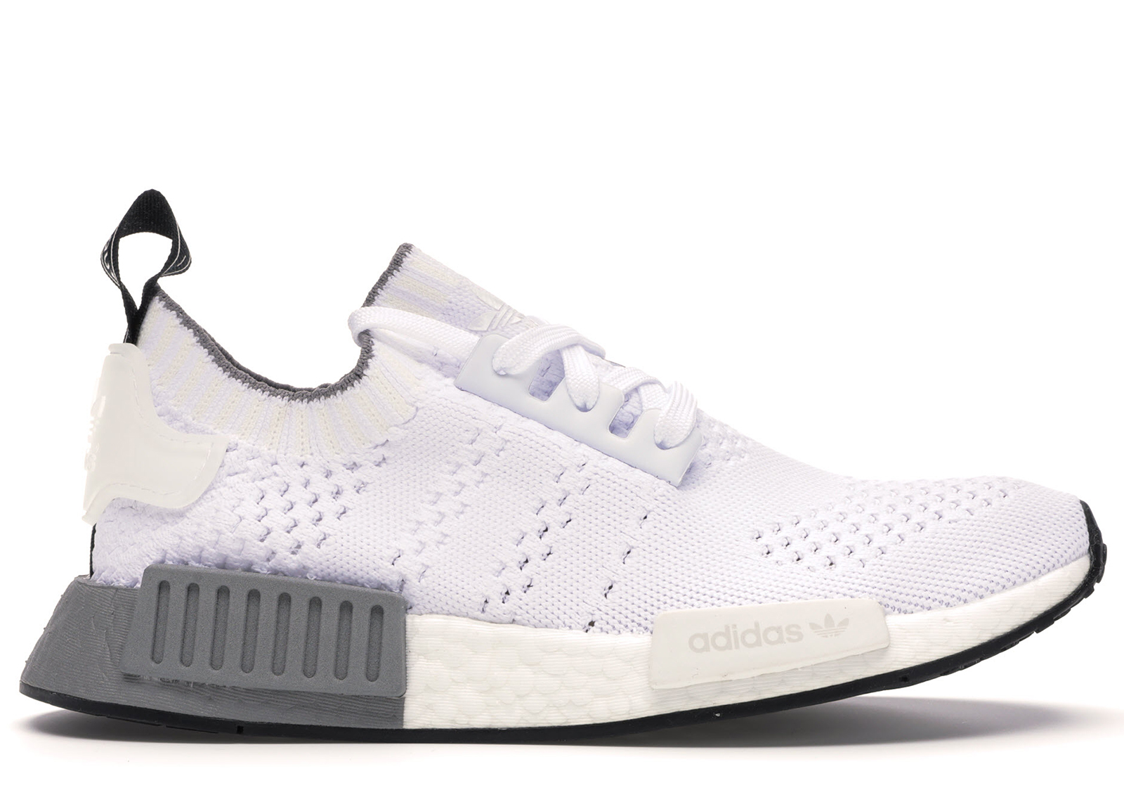 adidas originals nmd r1 primeknit women's white