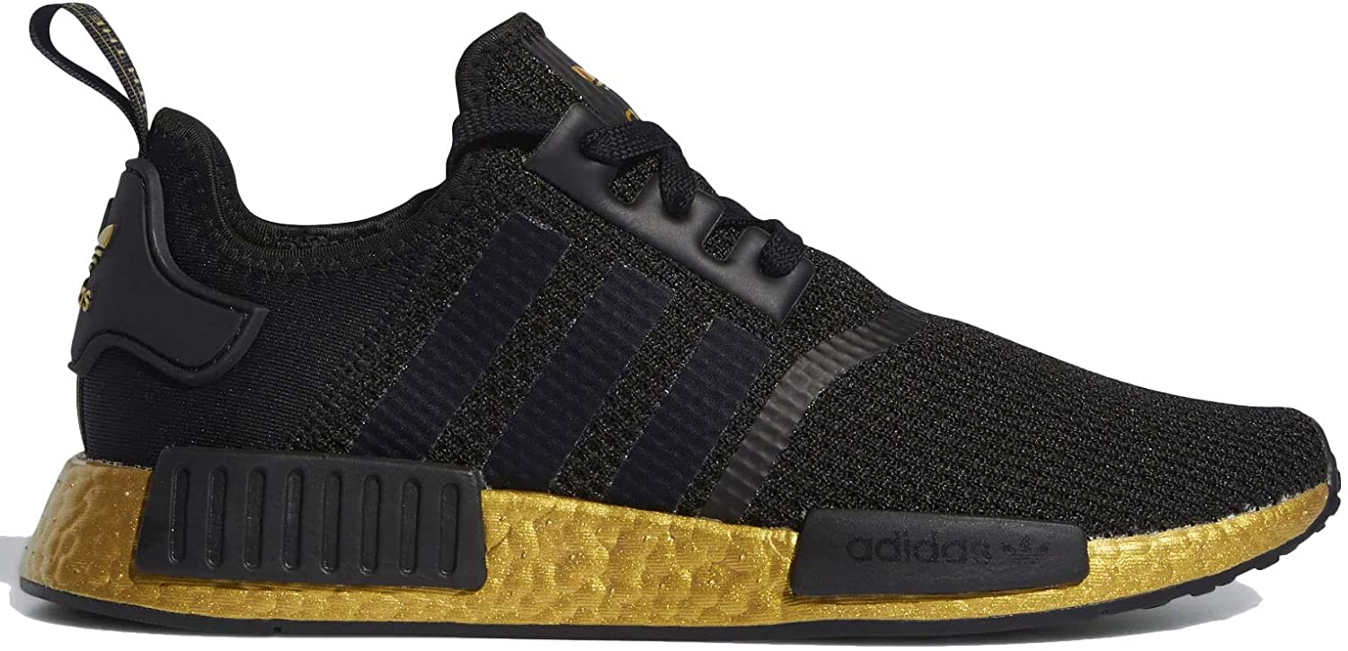 adidas NMD_R1 STLT Primeknit 'Black Gold Metallic' - FW7572