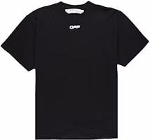 Off-White Oversized Fit Airport Tape Tee Black/Multicolor Off-White Oversized Fit Airport Tape Tee Black/Multicolor