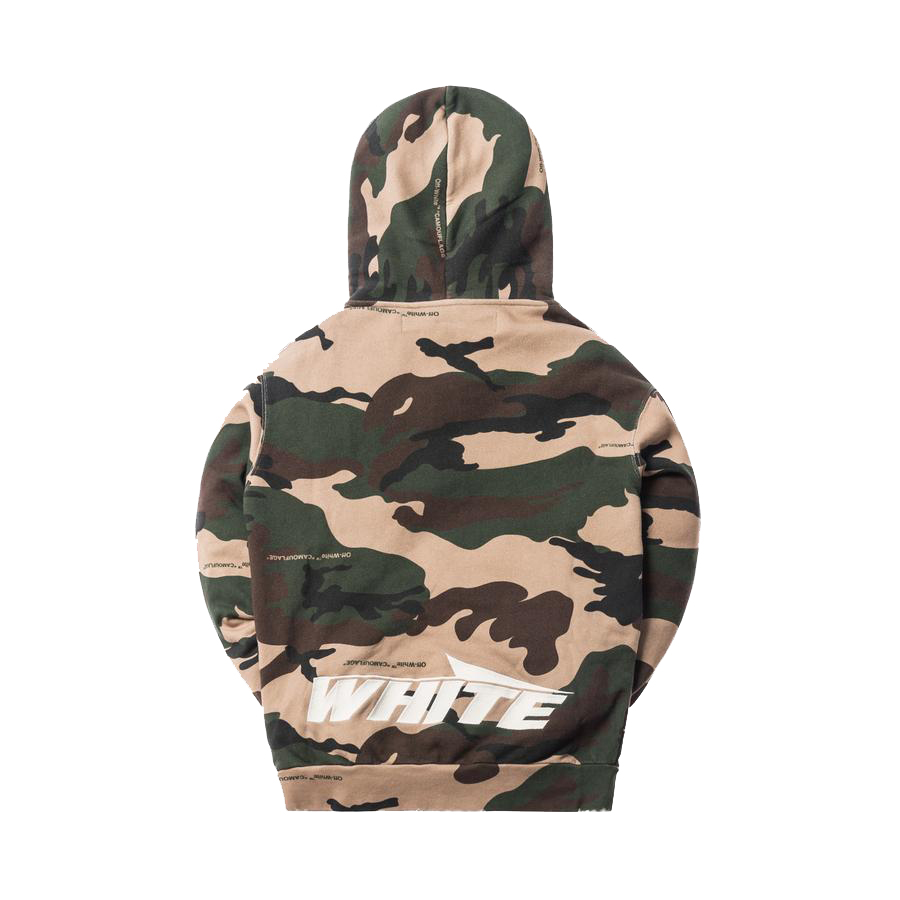 Hoodie off hot sale white camo