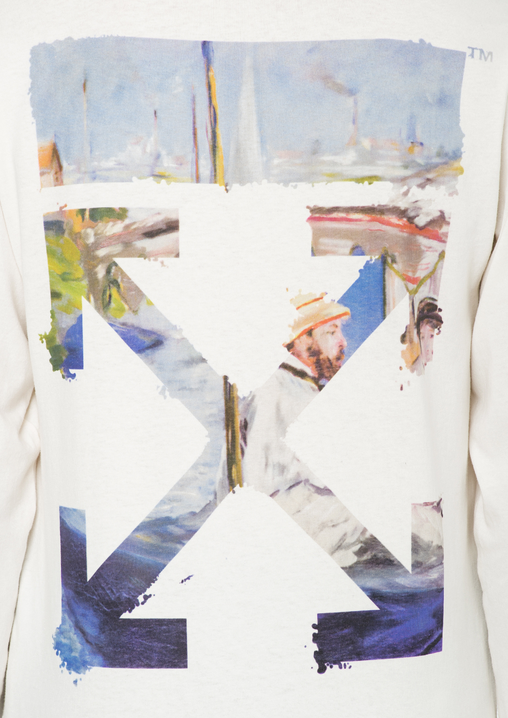 Off white 2024 diag arrows sweatshirt