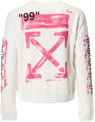 Off white impressionism jumper Clearance