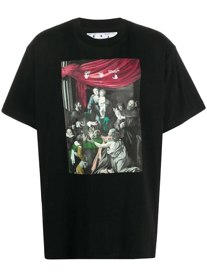 Off-White Caravaggio Paintings Arrows Oversized SS Tee