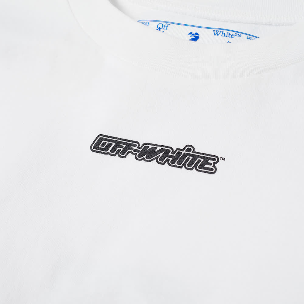 Off-White Marker Arrow Slim SS Tee White Red 圖 3