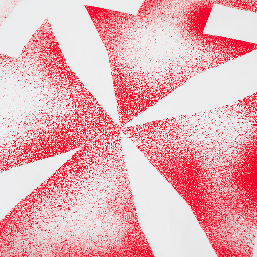 Off-White Stencil Arrow Oversized SS Tee White Red 圖 3