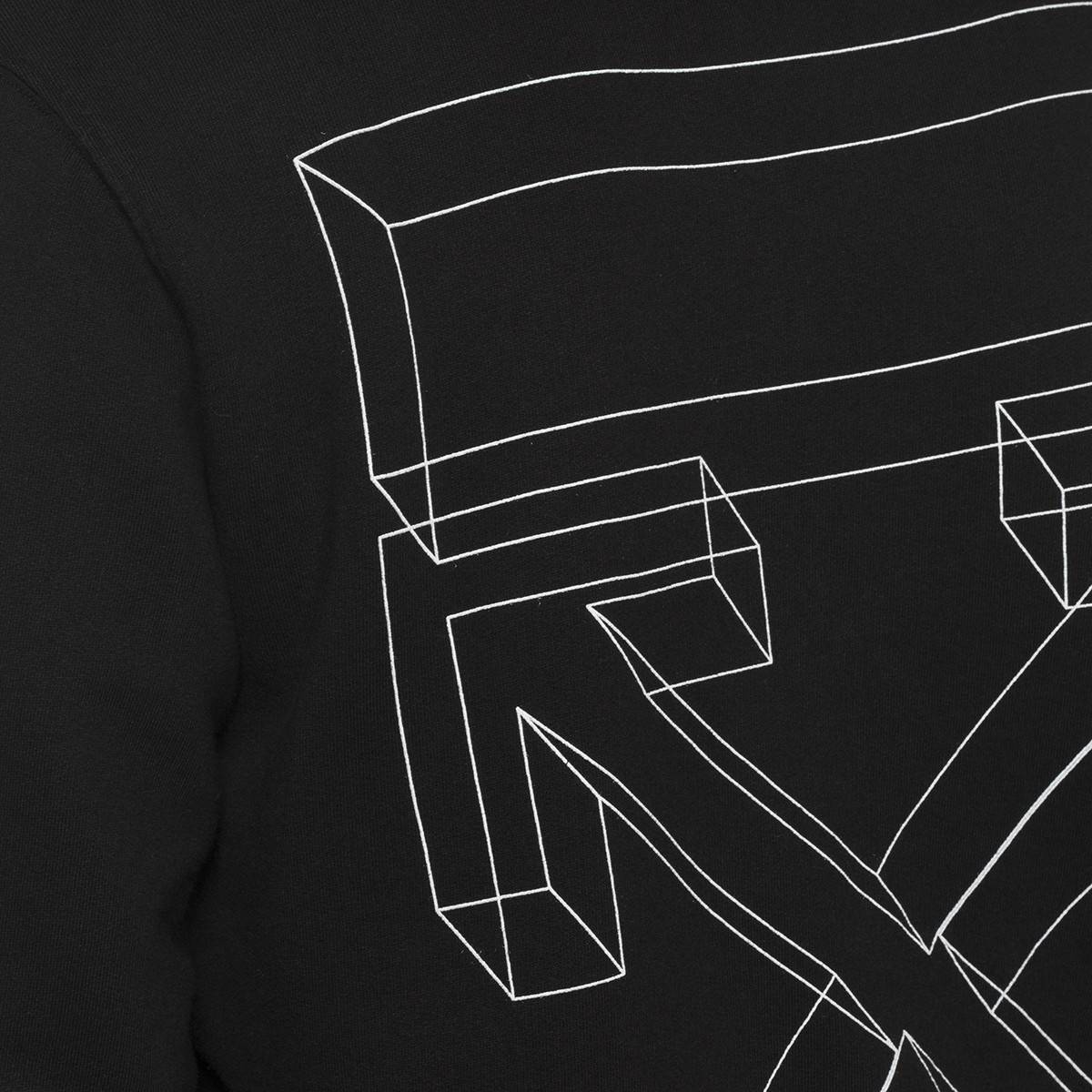 Off white on sale 3d sketch hoodie