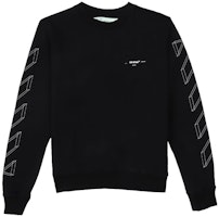 Off-White 3D Line Crewneck Sweatshirt Black Off-White 3D Line Crewneck Sweatshirt Black