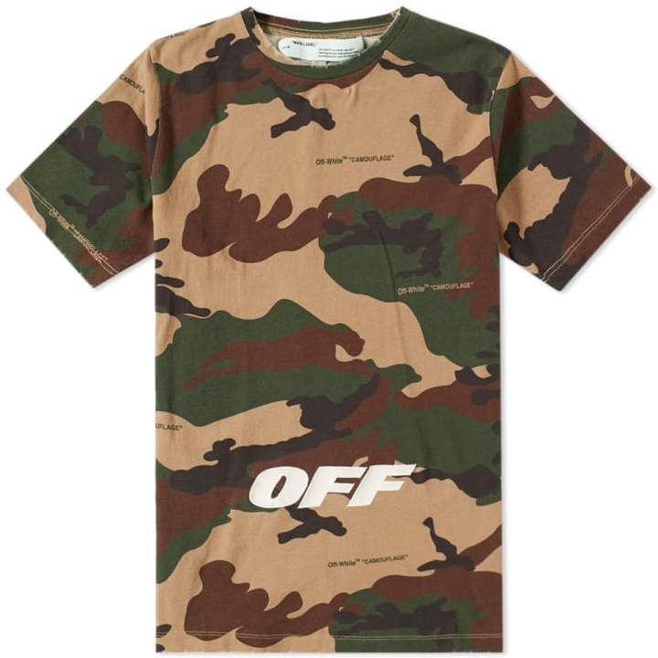 Off-White Camo Slim SS Tee