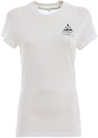 Off-White 白色棉質修身短袖T恤 Buy Off-White 白色棉質修身短袖T恤