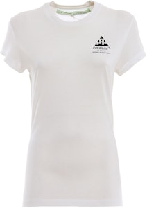 Off-White Putih Cotton Carryover Fitted SS Tee Buy Off-White Putih Cotton Carryover Fitted SS Tee