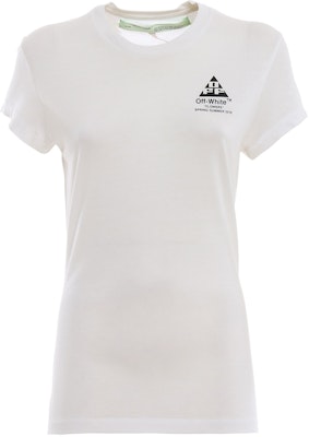 Off-White 白色棉質修身短袖T恤 Buy Off-White 白色棉質修身短袖T恤