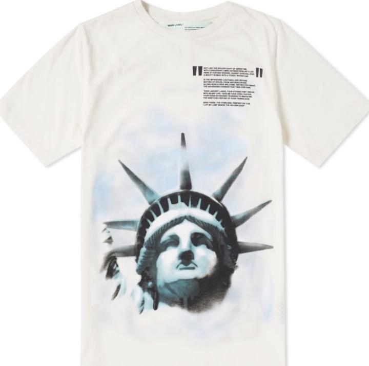 Buy Kaos Slim Off-White Liberty SS
