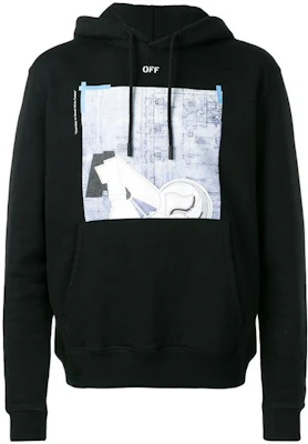 Sudadera Negra con Capucha Off-White Buy Sudadera Negra con Capucha Off-White