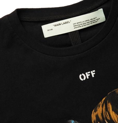 Off white outlet kiss graphic tee